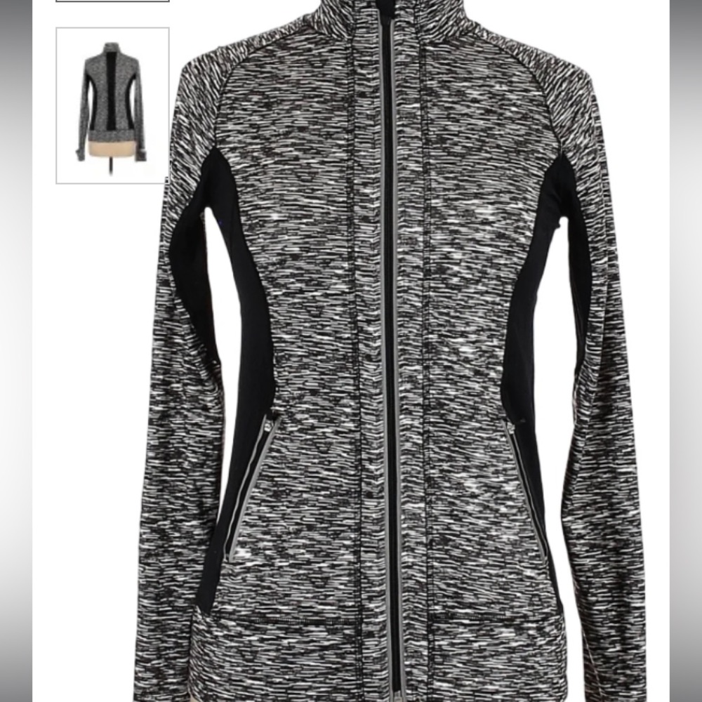Reva Activewear Full zipper jacket, size Small